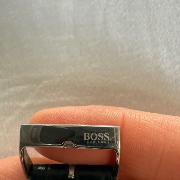 Hugo Boss Silver and Black Watch - Picture 10 of 10